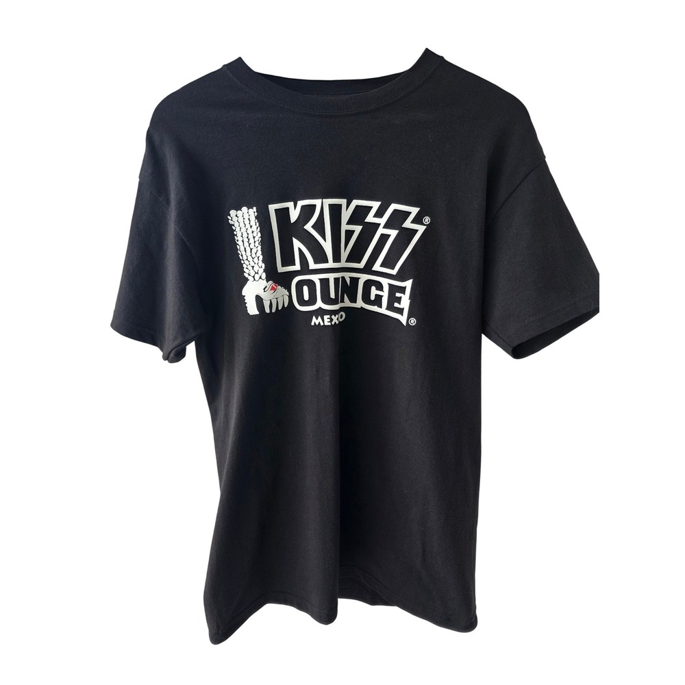 Rare Official KISS Lounge Museum x Judas Priest Ripper Owens Promo Grail Tee M